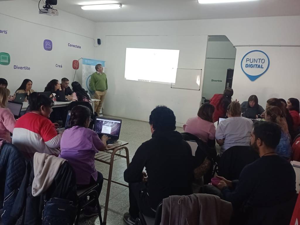 El Punto Digital Trelew sigue dictando capacitaciones