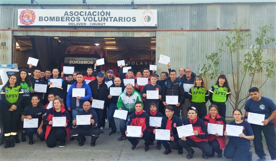 El Ministerio de Seguridad realizó jornadas de capacitaciones de prevención vial en el Valle Inferior del Río&nbsp;Chubut