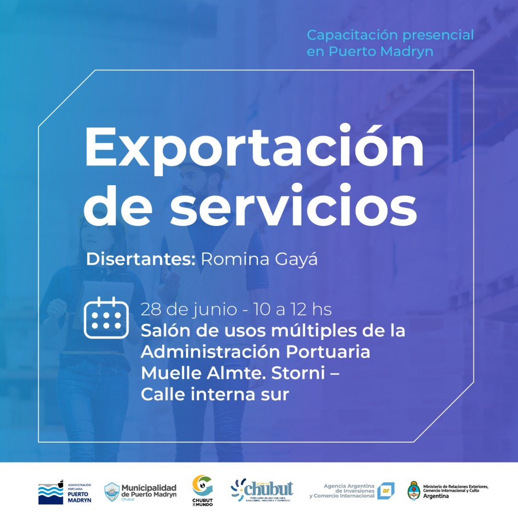 Provincia convoca a emprendedores a participar de capacitaciones en Comercio&nbsp;Exterior