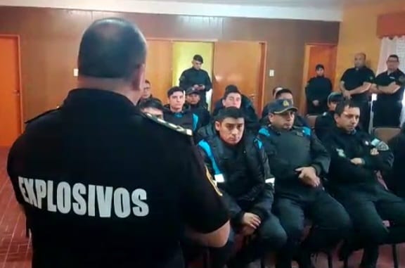 Capacitan en manipulación de explosivos a agentes de la Policía del&nbsp;Chubut