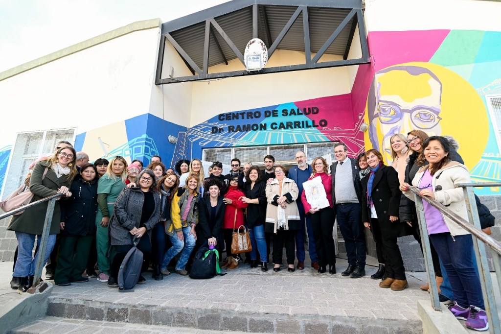 Se inauguró el mural «Ramón Carrillo» en&nbsp;Trelew