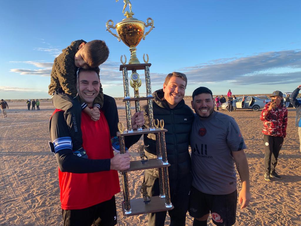 Biss acompañó la Final de la Categoría “B” de la Liga Barrial de&nbsp;Fútbol