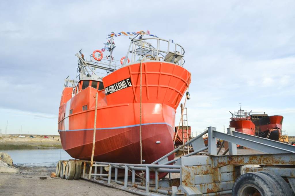 Rawson acompañó la botadura del buque “Nuevo Guillermo G” en el Puerto&nbsp;capitalino