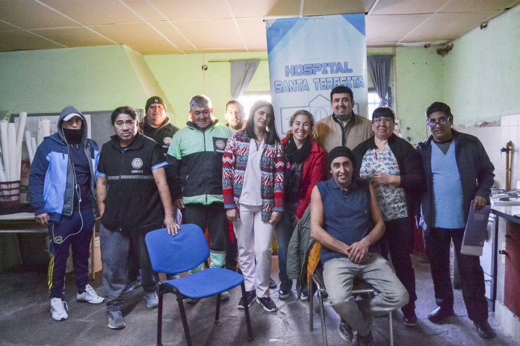 Inició la campaña de vacunación antigripal para empleados municipales en Rawson 