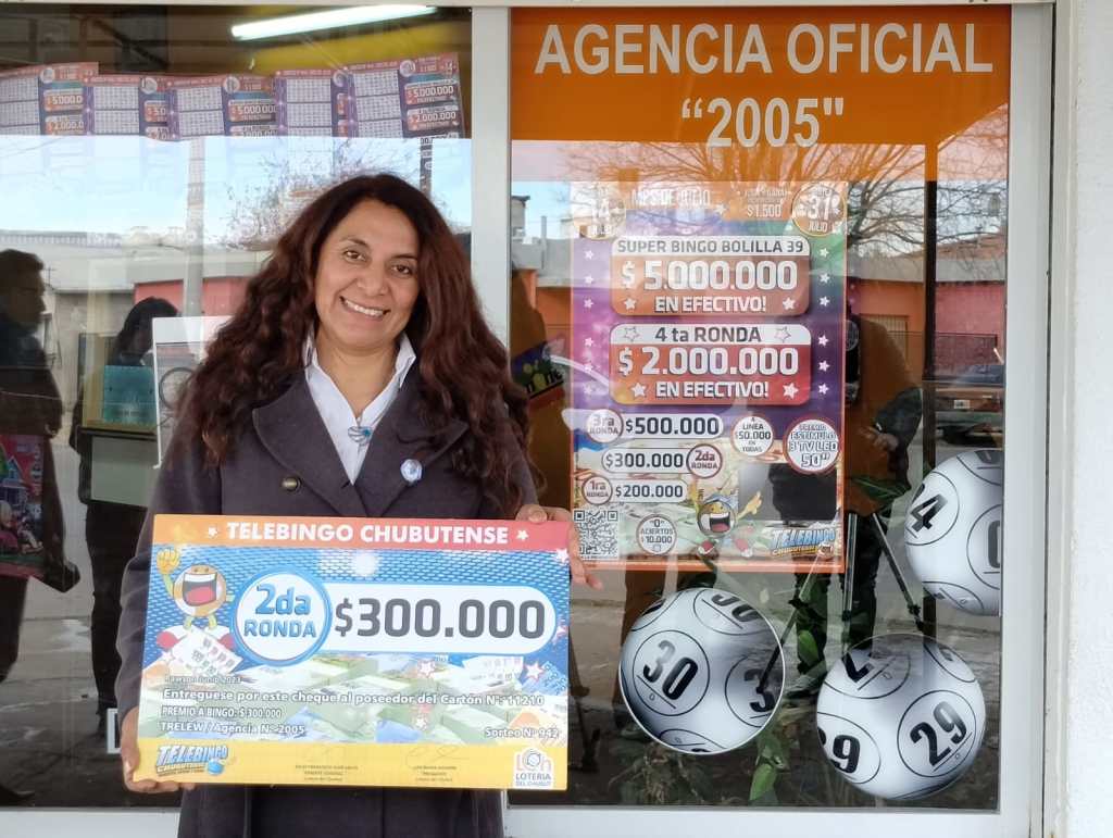 Lotería del Chubut entregó 800 mil pesos en premios del Telebingo&nbsp;Chubutense