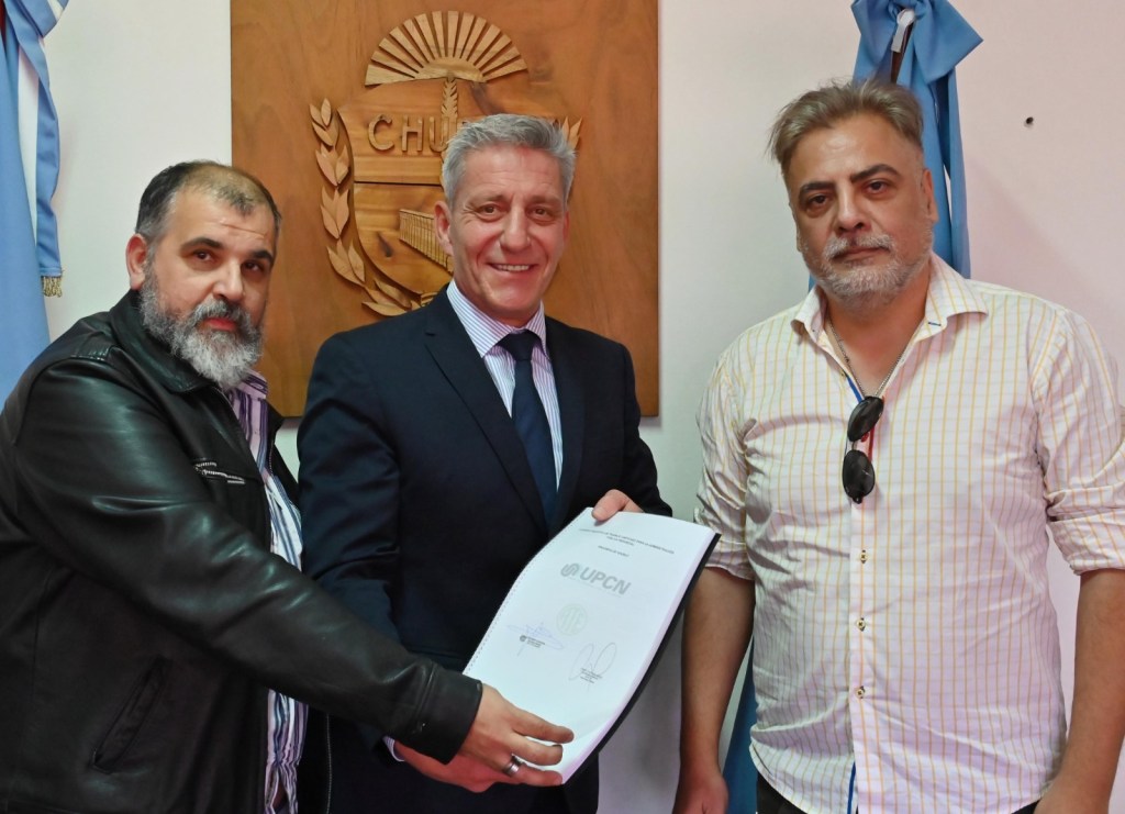 Arcioni recibió a dirigentes de ATE y UPCN para avanzar en el Convenio Colectivo de Trabajo de la Administración&nbsp;Central