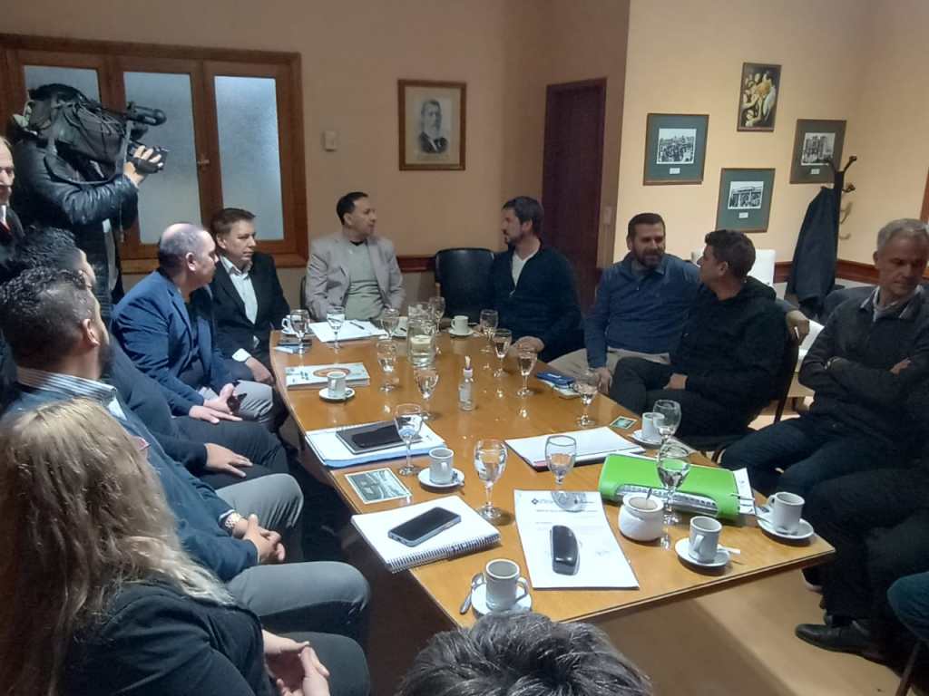 Maderna recibió a Gerardo Merino para iniciar la&nbsp;transición