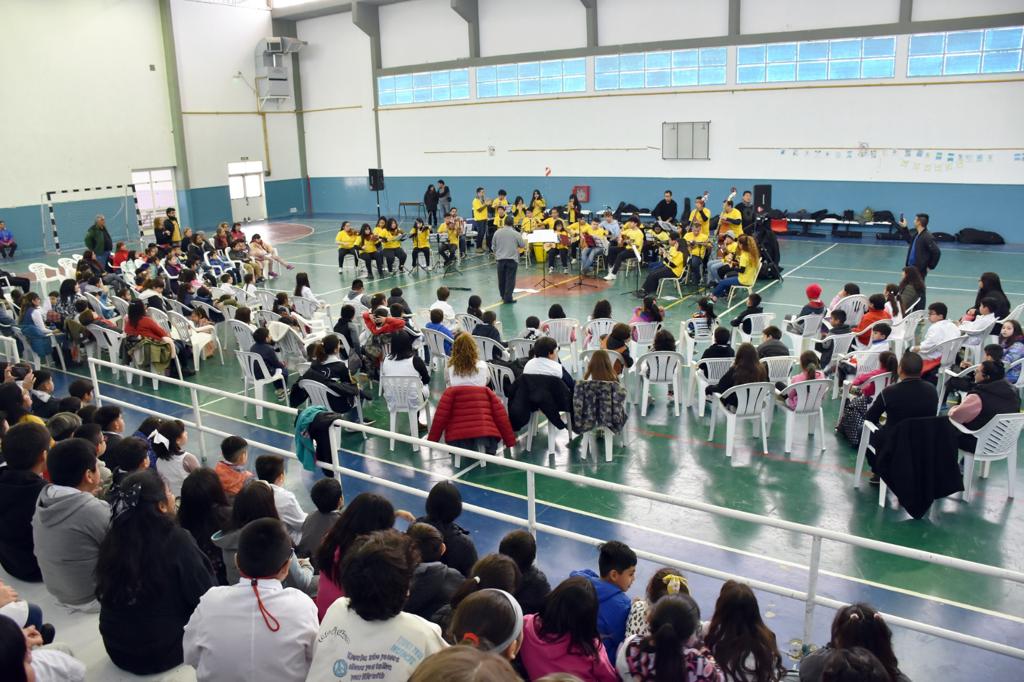 La Orquesta Municipal Andrés Chazarreta se presentó en&nbsp;concierto