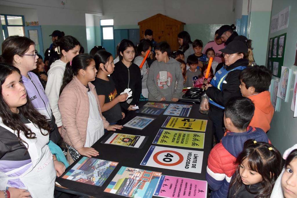 El municipio de Trelew continúa con el ciclo de jornadas de educación vial en las&nbsp;escuelas