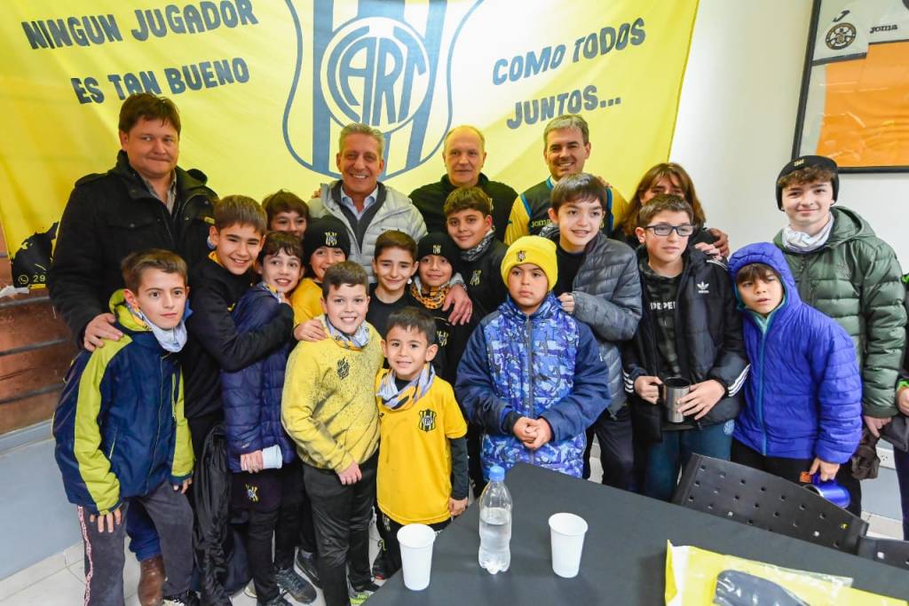 Arcioni: “Esto es un compromiso que venimos a cumplir para los 400 niños que concurren al&nbsp;club”
