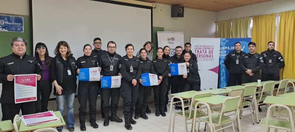El Gobierno Provincial capacitó a fuerzas de seguridad en materia de trata y tráfico de&nbsp;personas