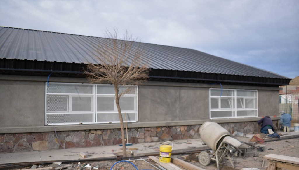 El Gobierno del Chubut trabaja en la ampliación de la Escuela N° 487 de Puerto&nbsp;Madryn