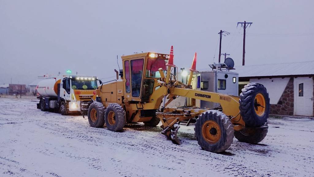 Operativo invernal: Refuerzan los trabajos preventivos en rutas del interior&nbsp;provincial
