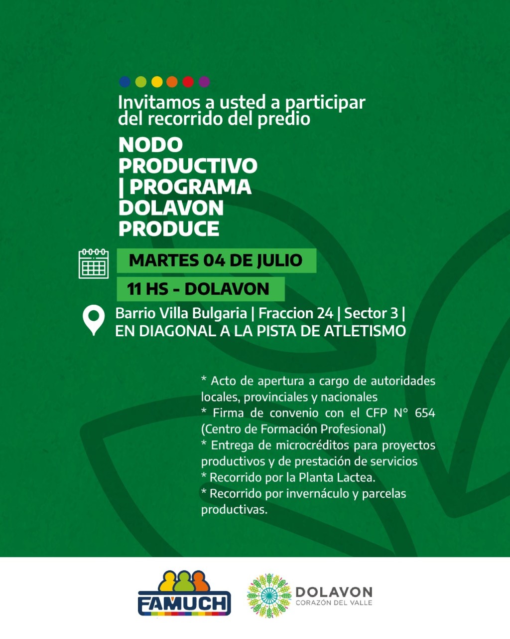 Dolavon Produce: recorrida por el Nodo Productivo del Corazón del&nbsp;Valle