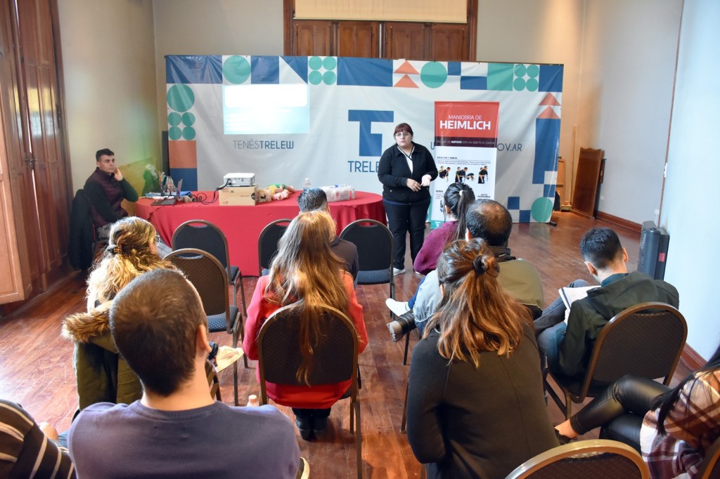La Municipalidad de Trelew capacitó a más 150 personas con el programa de promoción de&nbsp;salud