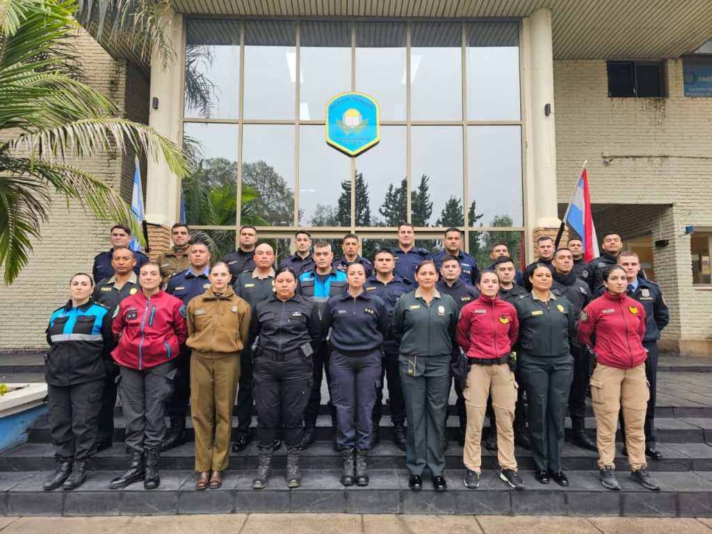 La Policía del Chubut participó del II Curso de Formador de Formadores en Entre&nbsp;Ríos