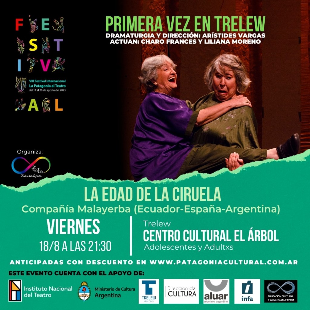 Trelew será una de las sedes del VIII Festival Internacional La Patagonia al&nbsp;Teatro
