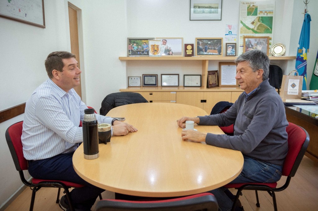 Biss se reunió con el vicegobernador electo, Gustavo&nbsp;Menna