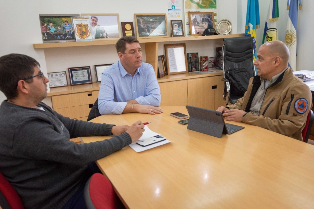 Rawson: Municipio y Provincia coordinan trabajos de prevención por alerta de&nbsp;sudestada