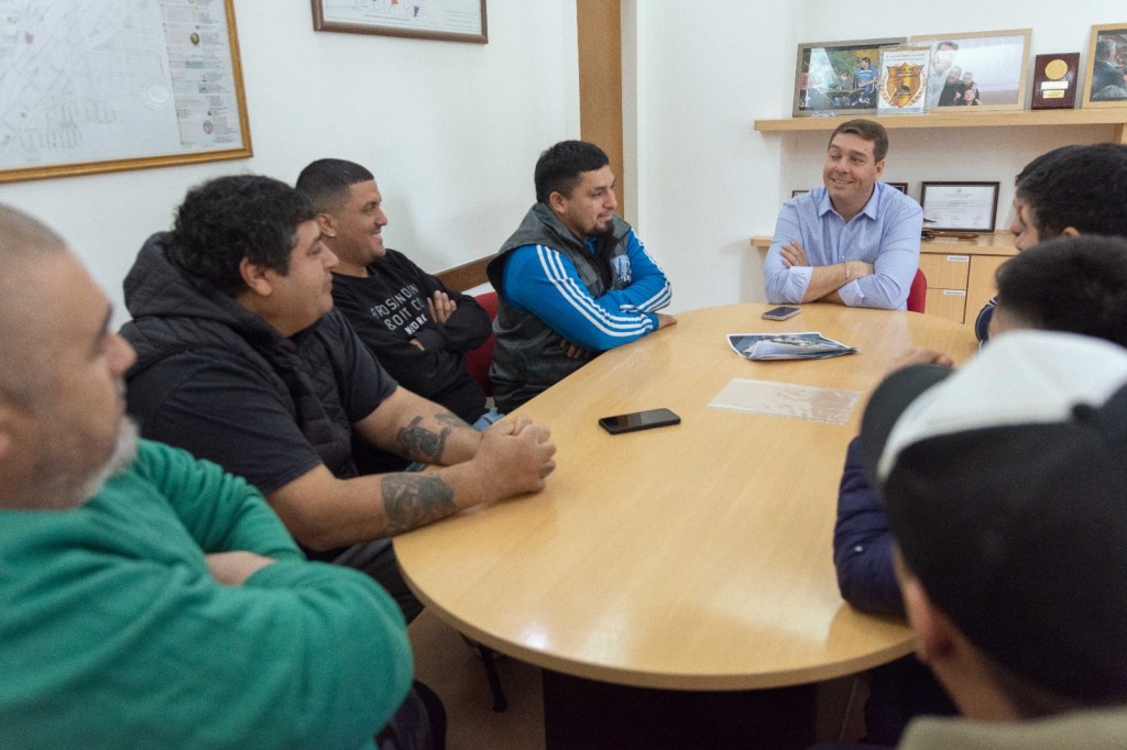 Representantes del SUPA le presentaron a Biss proyecto para la construcción de un gimnasio&nbsp;recreativo