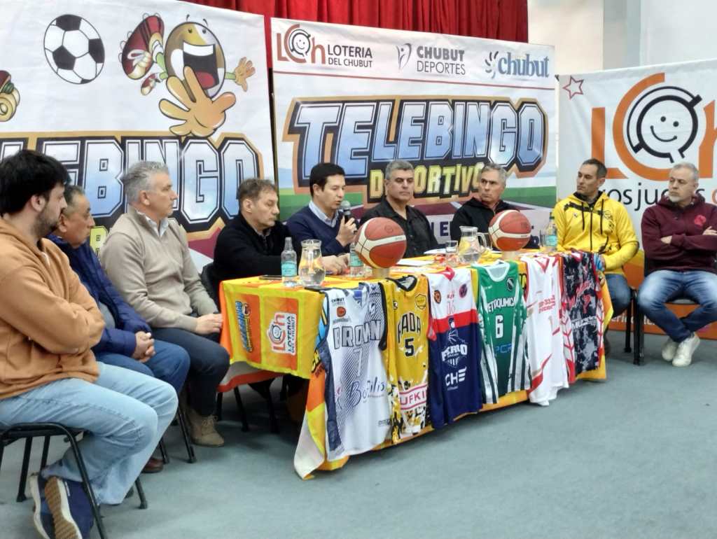 Lotería del Chubut entregó un aporte para los clubes que participarán del Torneo Pre Federal&nbsp;Básquet