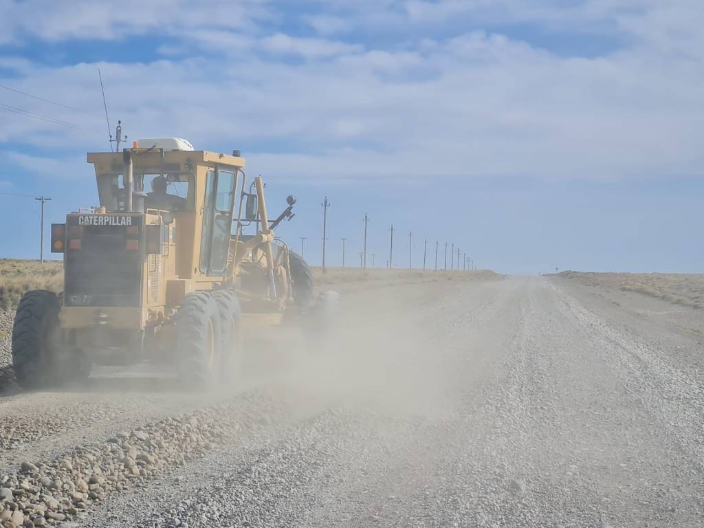 Intensifican tareas en caminos alternativos, tras la rotura de la Ruta Nacional Nº 3 en Comodoro&nbsp;Rivadavia
