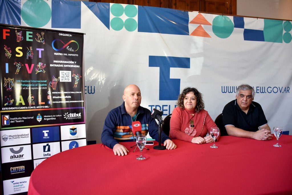 Trelew fue presentada oficialmente como una de las sedes del VIII Festival Internacional La Patagonia al&nbsp;Teatro