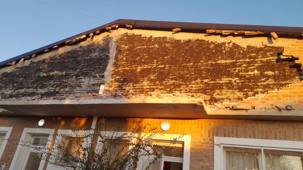 Provincia realizó un detallado relevamiento de escuelas y edificios públicos tras el fuerte temporal en Comodoro y Rada&nbsp;Tilly