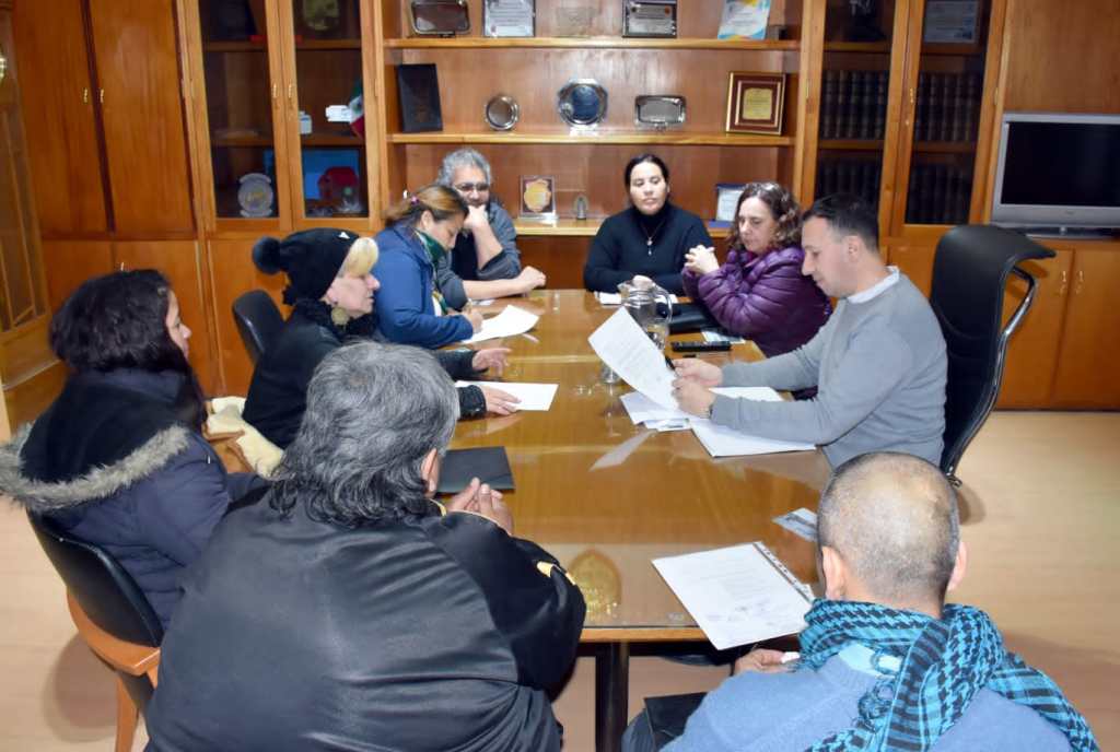 Maderna se reunió con representantes&nbsp;barriales