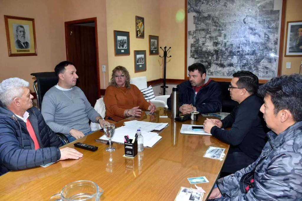 Maderna recibió a los representes de los&nbsp;gremios