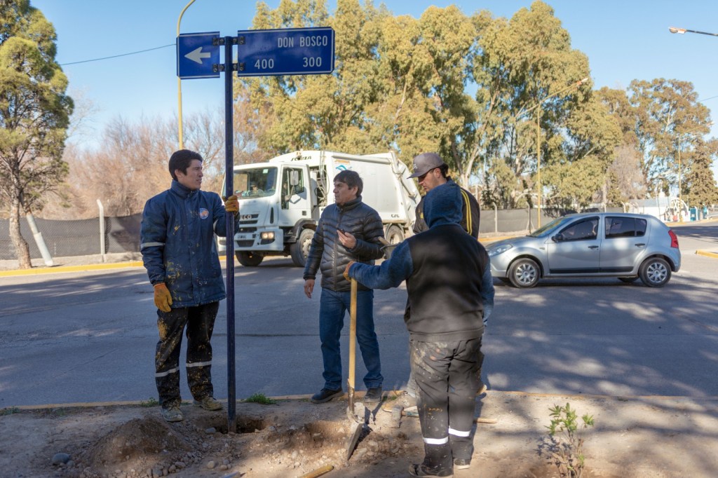 La Municipalidad informa el cambio de circulación de la calle Don Bosco de Rawson, entre las Avenidas San Martín y Antártida&nbsp;Argentina