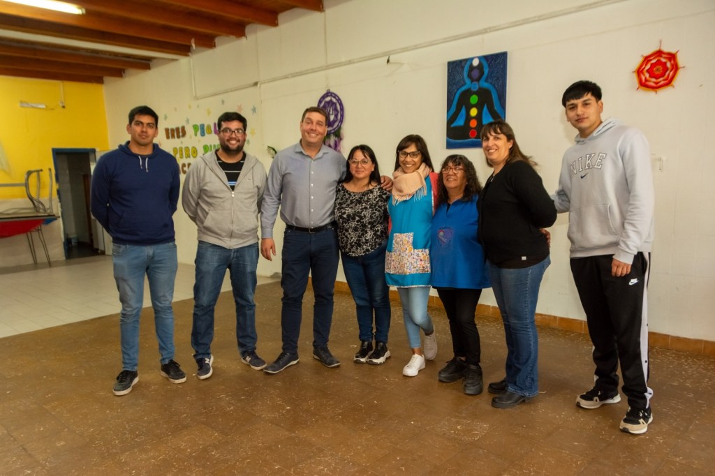 Biss visitó a la Fundación Sagrado Corazón de&nbsp;Rawson