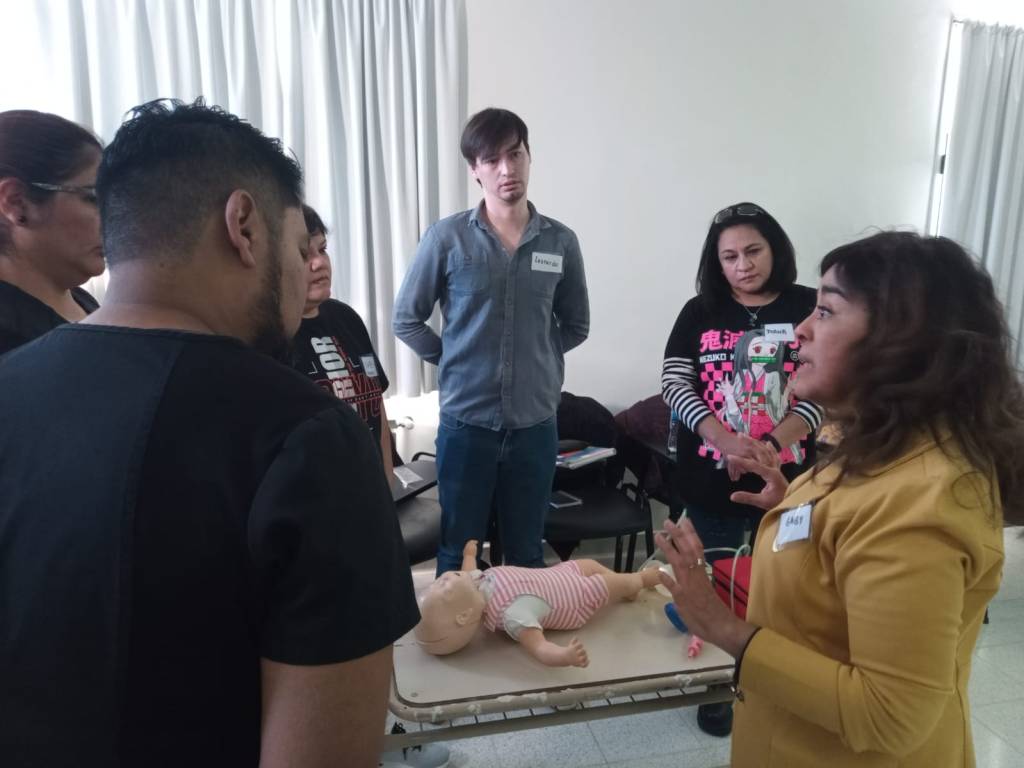 Con el aval del Hospital Garrahan, profesionales de la zona sur de Chubut se capacitan en RCP para&nbsp;niños