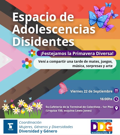 El Municipio de Trelew prepara festejos por el Día de la Primavera&nbsp;Diversa