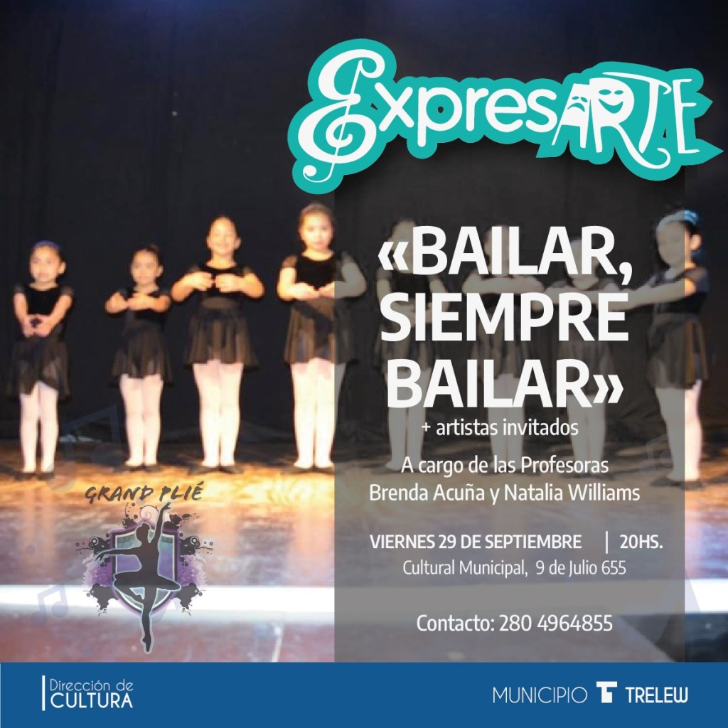 El Municipio de Trelew brindará una doble propuesta de ExpresArte para viernes y&nbsp;domingo