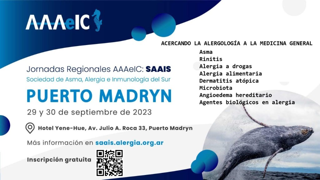 Salud declaró de interés provincial a las Jornadas Regionales de la Asociación Argentina de Alergia e Inmunología Clínica del&nbsp;Sur