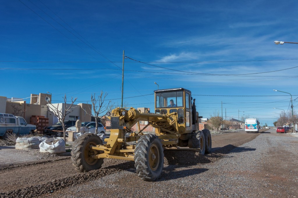 Avanzan los trabajos de reacondicionamiento de calles del barrio 3 de&nbsp;Abril