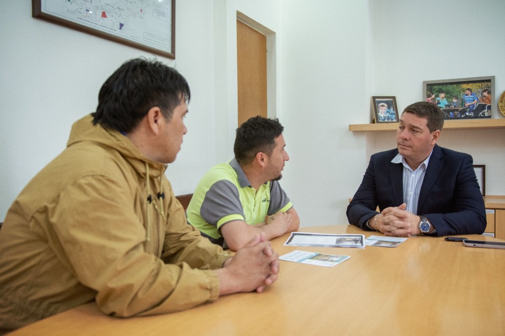 Biss se reunió con referente de fundación que trabaja en el abordaje de jóvenes con problemas de adicciones en&nbsp;Rawson