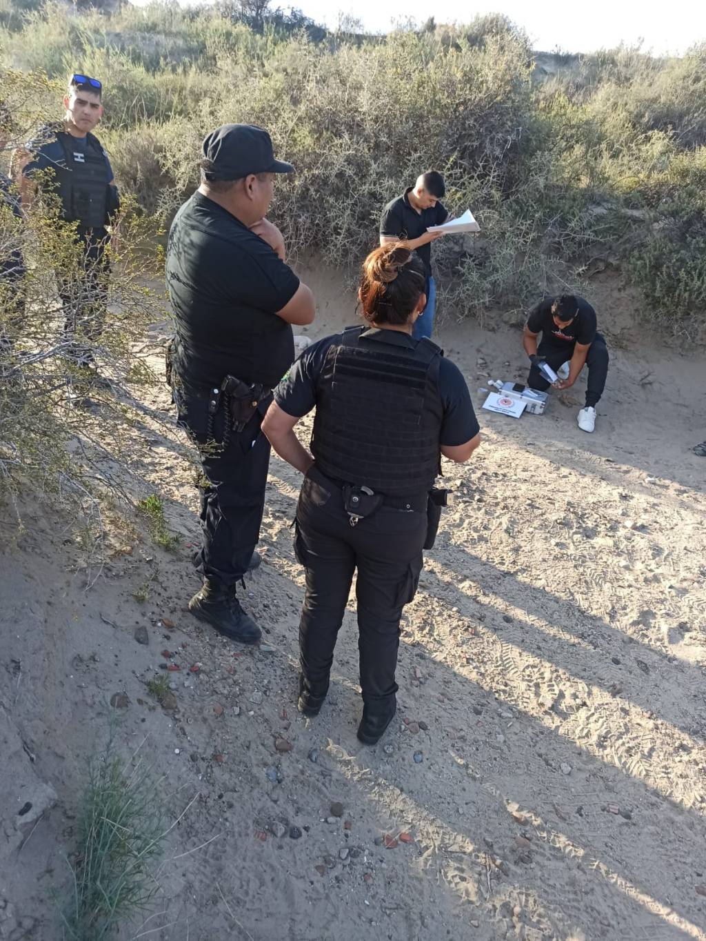 Puerto Madryn: La Policía del Chubut incautó sustancias en una playa cercana e investiga su&nbsp;origen