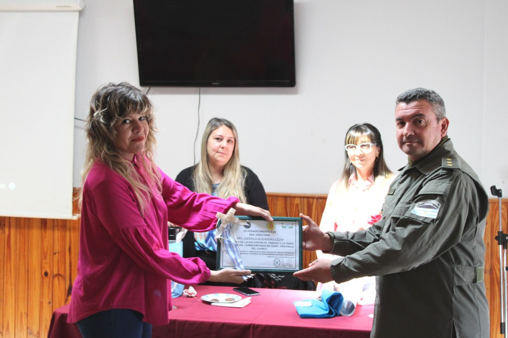 El Gobierno Provincial continúa capacitando a organismos vinculados con la prevención de la trata de personas en&nbsp;Chubut