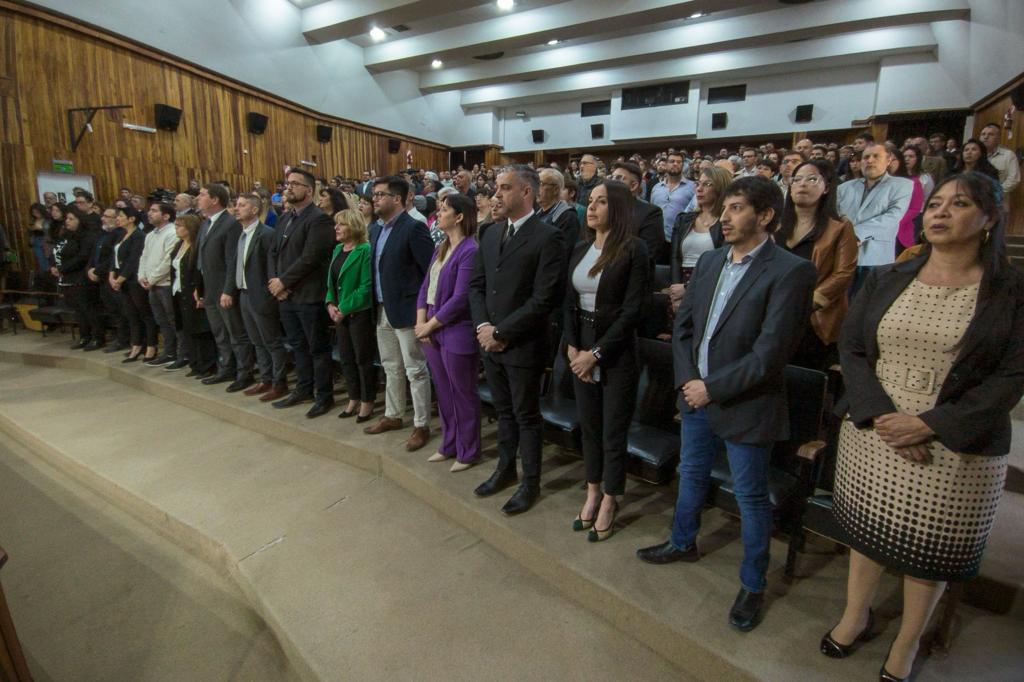 Biss y los nuevos concejales recibieron sus diplomas como autoridades electas de&nbsp;Rawson