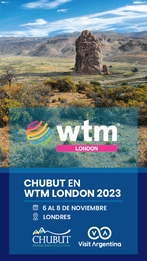 Chubut presentará su importante oferta turística en WTM LONDON&nbsp;2023