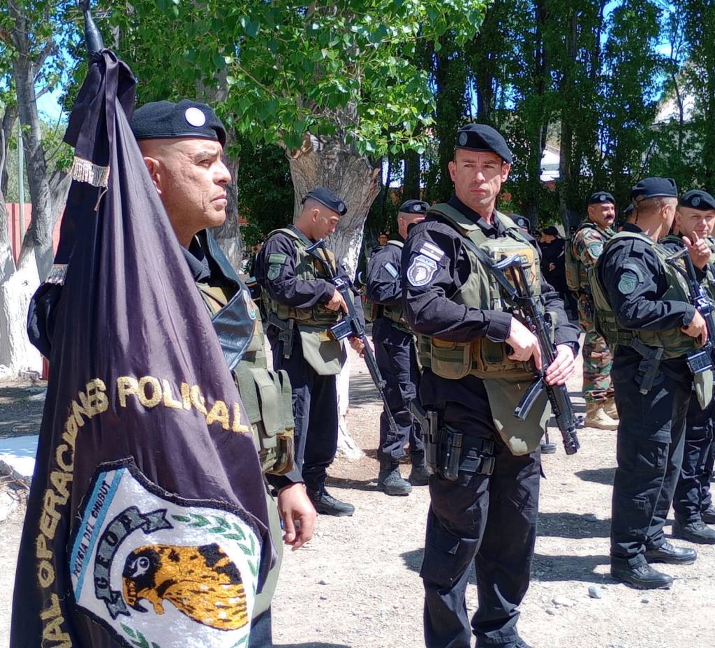 El Ministerio de Seguridad conmemoró los 30 años del GEOP de la Policía del&nbsp;Chubut