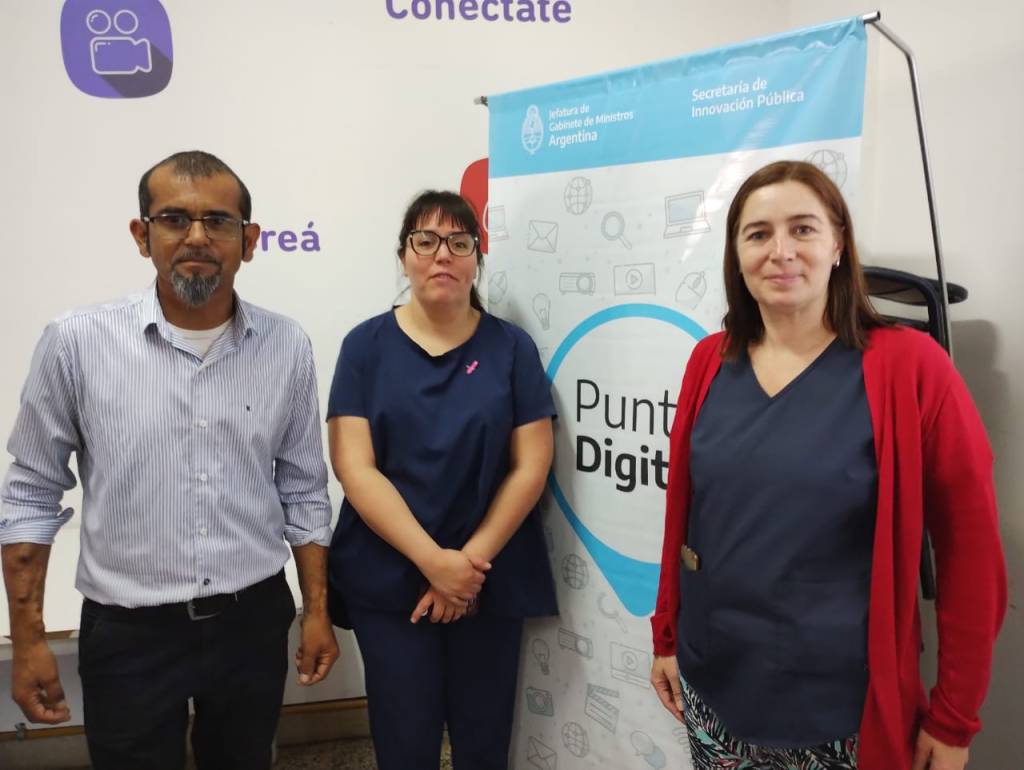 Se realizó una charla de prevención y detección del cáncer de mama en el Punto&nbsp;Digital