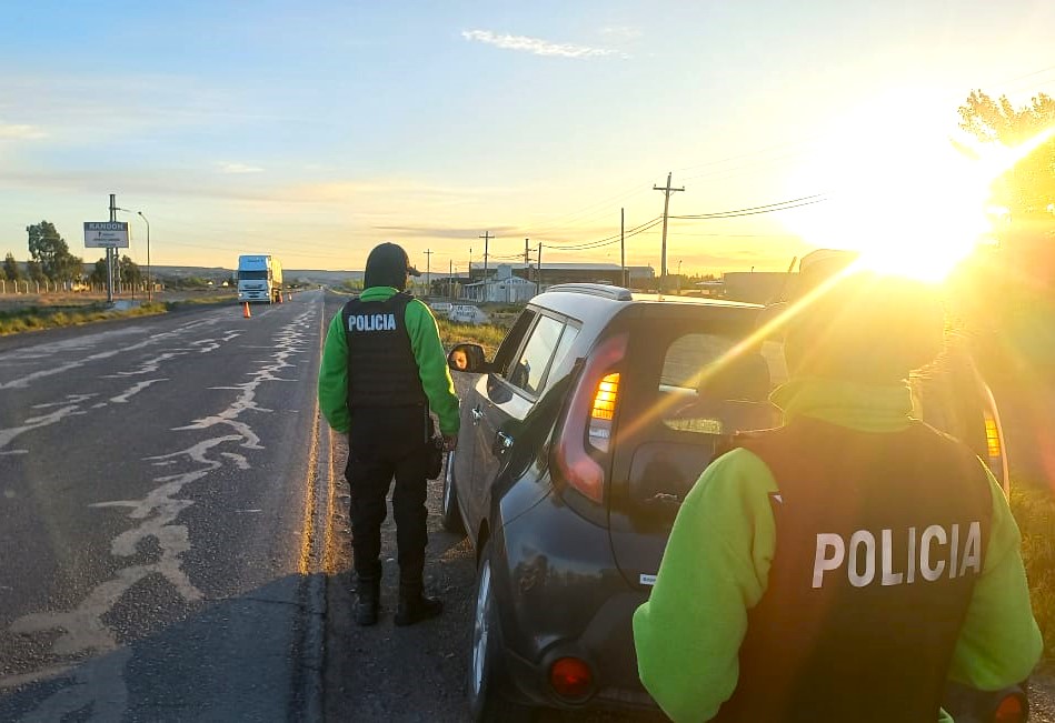 Seguridad Vial: Más de 9 mil vehículos controlados durante el fin de semana en&nbsp;Chubut