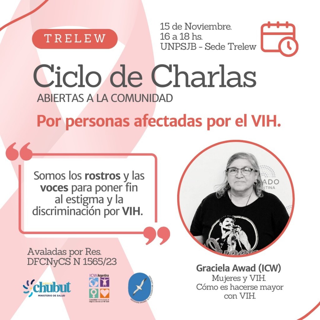 Este miércoles comienza el Ciclo de Charlas sobre VIH impulsado por el Gobierno del&nbsp;Chubut