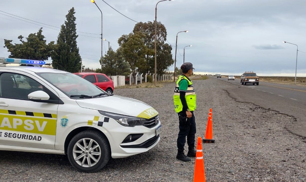 Seguridad Vial: Más de 7 mil vehículos controlados en Chubut durante el fin de semana&nbsp;largo