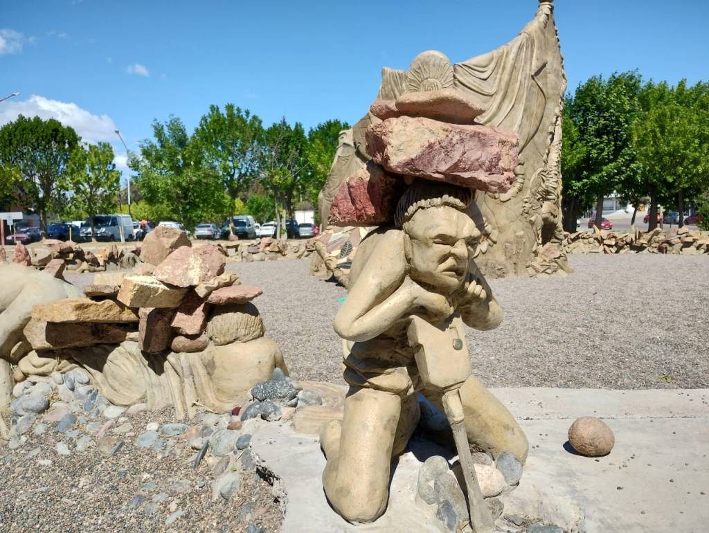 Trelew: fue inaugurada la obra pictórica en el predio de la Terminal de&nbsp;Ómnibus