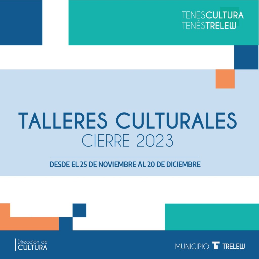 El municipio realizará el cierre de más de 100 talleres&nbsp;culturales