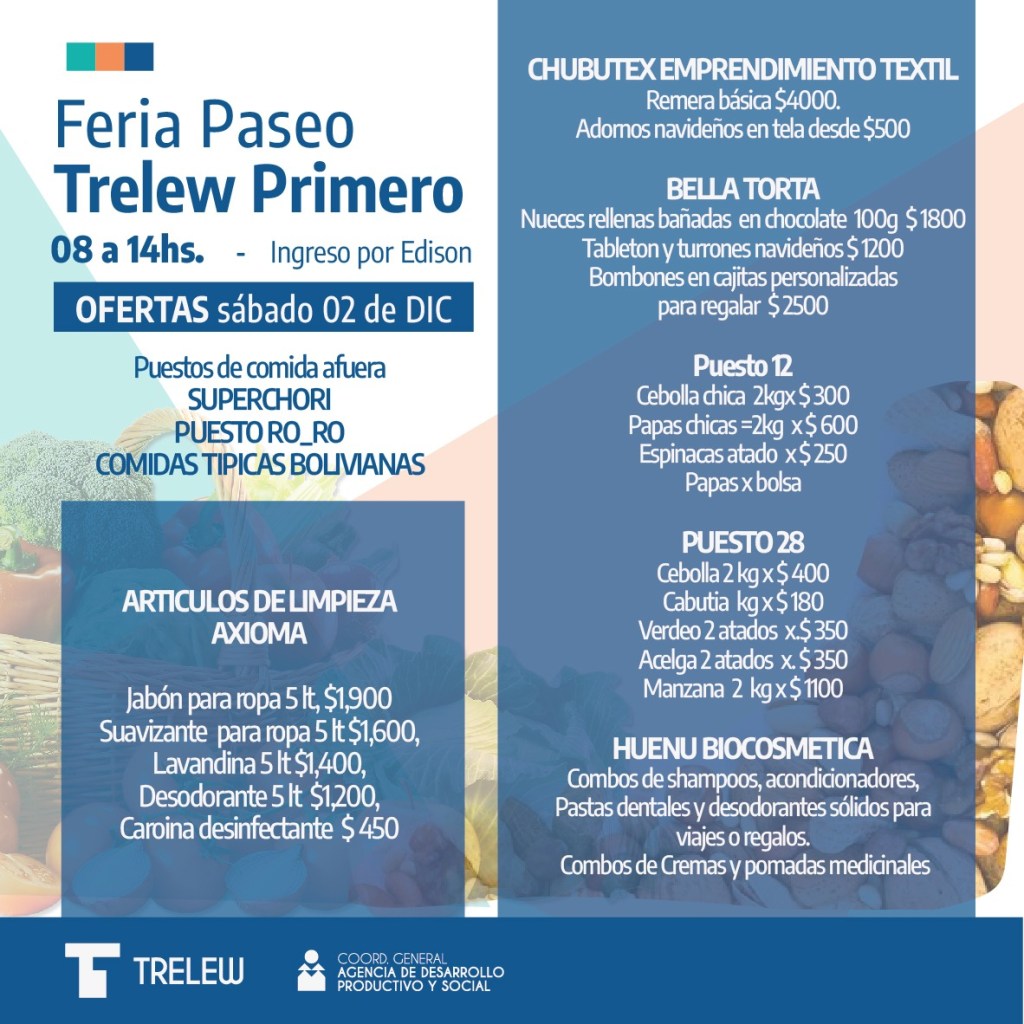 La Feria Trelew Primero con nuevas ofertas y&nbsp;promociones